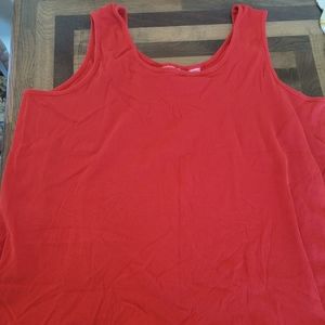 Woman Within ribbed tank top